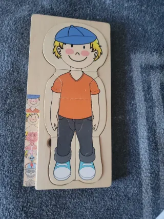 Puzzle Cuerpo Humano Infantil