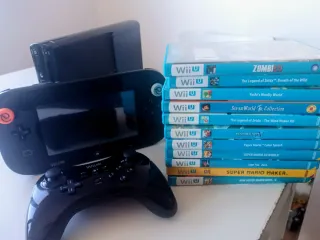 Nintendo Wii U 32GB + Mando Pro + 11 Juegos