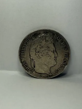 Moneda de Plata 5 Francos 1834 de Francia