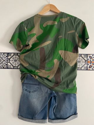 Conjunto infantil Sfera: Camiseta y Short 10 años