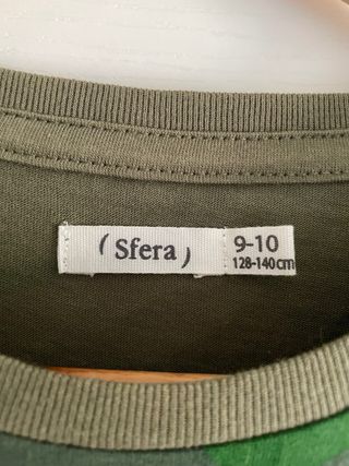 Conjunto infantil Sfera: Camiseta y Short 10 años