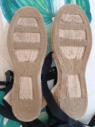 Espardeñas fallero niño talla 32