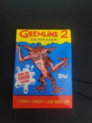 GREMLINS II TOPPS VINTAGE TRADING CARDS 1990