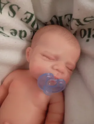 Bebé Reborn Silicona Platino