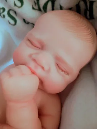 Bebé Reborn Silicona Platino