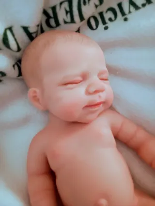 Bebé Reborn Silicona Platino