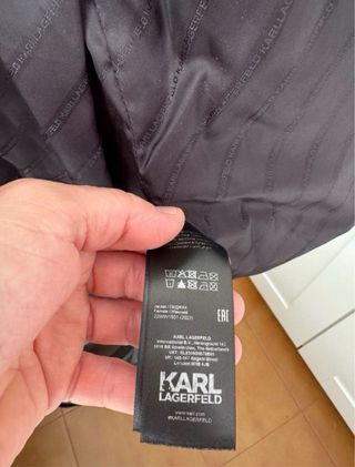 Chaqueta Karl Lagerfeld Negra