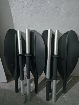 Remos para kayak (Set de 4) les falta tubo central