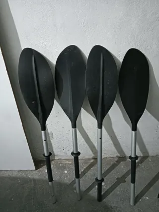 Remos para kayak (Set de 4) les falta tubo central