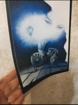 Disegno carrozza su cartoncino