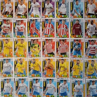 ADRENALYN XL 2016-17. LOTE de Cromos futbol.
