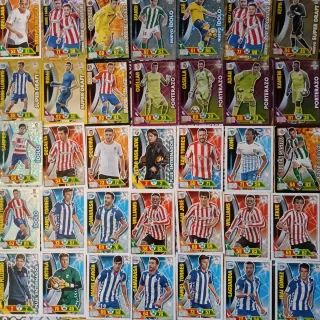ADRENALYN XL 2016-17. LOTE de Cromos futbol.