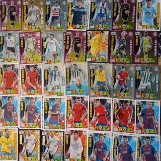 ADRENALYN XL 2016-17. LOTE de Cromos futbol.