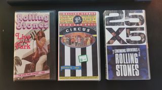 Lotto 6 VHS Rolling Stones