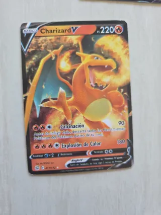 Lote Cartas Pokémon V Raichu, Decidueye, Charizard
