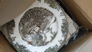 12 Platos Porcelana Johnson Bros