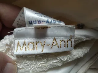 Vestido de Novia Talla 44 color Crema