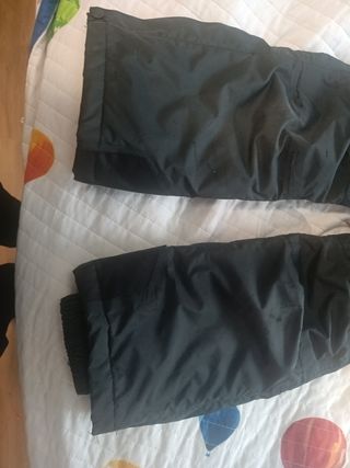 Pantalón esquí niño/a negro 128cm