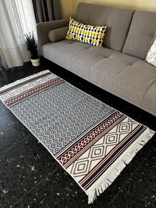 Tappeto Kilim Etnico in Cotone 80x150 cm