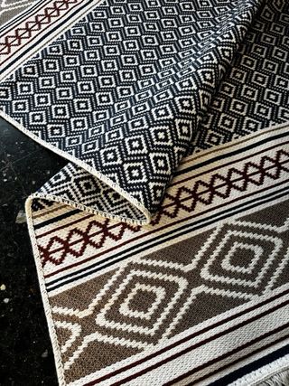 Tappeto Kilim Etnico in Cotone 80x150 cm