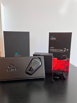 Lote Casco BMW SYSTEM 7 Carbon e Intercomunicador