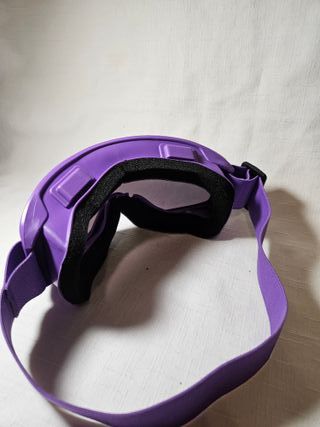 Gafas de esquí moradas