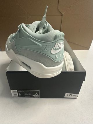 Air Jordan 4 RM Gris/Verde Azulado
