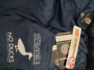 Abrigo Geographical Norway Azul Talla M