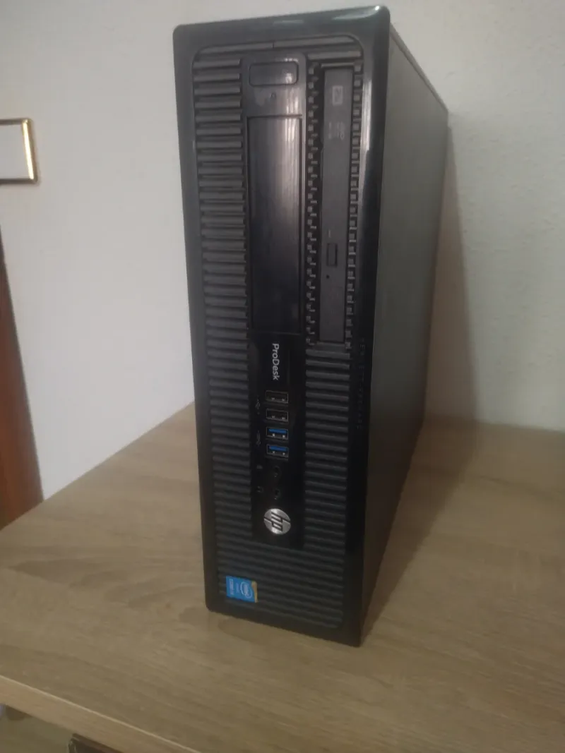 Ordenador sobremesa HP Prodesk i3 g400 500GB W10 P afbeelding 2