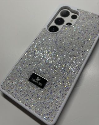 Funda Swarovski Samsung S25 Ultra Blanca