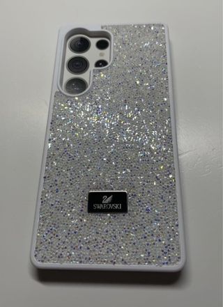 Funda Swarovski Samsung S25 Ultra Blanca