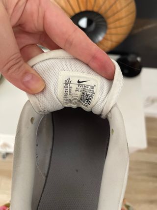 Zapatos Nike Air niño verde/blanco