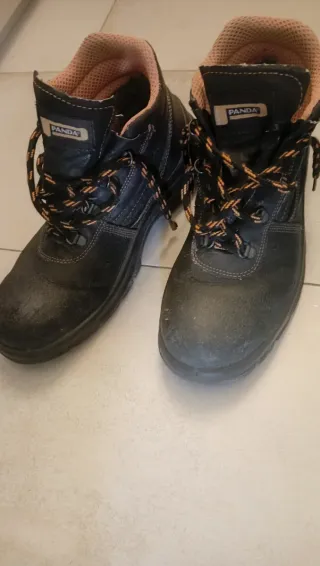 Scarpe da lavoro Panda nere multicolore