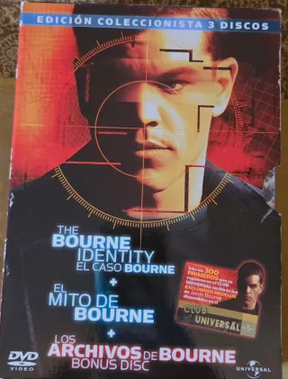 Colección DVD Bourne 3 Discos