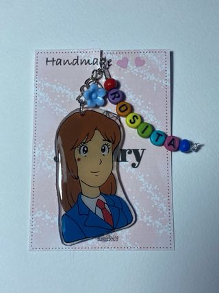 5 Portachiavi + 6 Segnalibri Anime