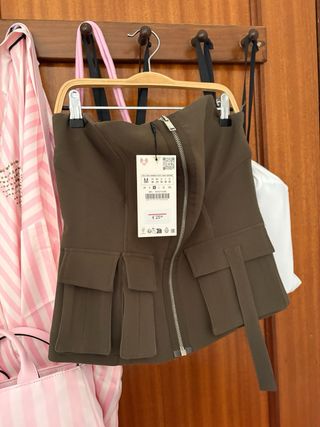 Corsé Zara verde militar