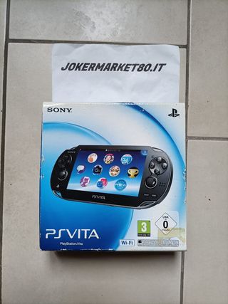 Sony PS Vita PCH-1004 Nera Completa di Scatola