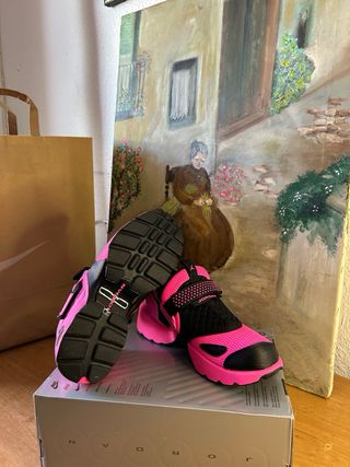 Jordan Runner LX Negro y Rosa - Nuevas