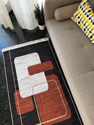 Tappeto Kilim in Cotone Etnico 80x150 cm