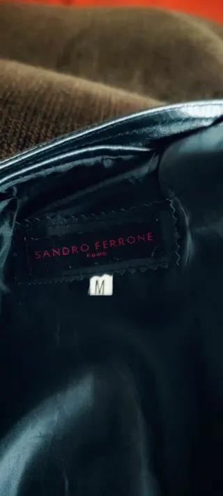 Giubbino Vera Pelle Nero