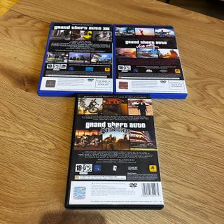 Trilogía GTA: GTA 3, Vice City, San Andreas / PS2
