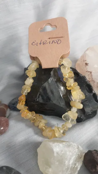 Pulsera Citrino Piedra Natural