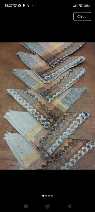 Tovaglioli stoffa alta qualità