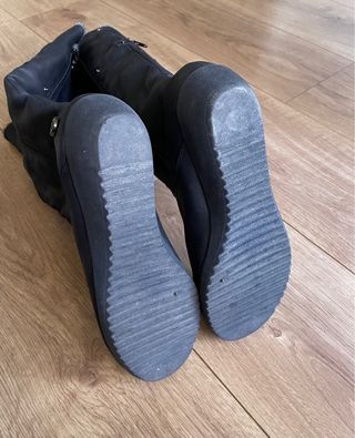 Botas altas Tino Gonzalez negras talla 38