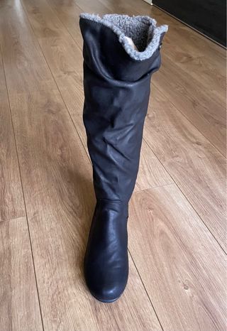 Botas altas Tino Gonzalez negras talla 38