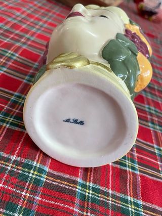 Profumatore ceramica testa di moro oro