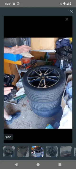 OFERTA. 4 Llantas 18 + 4 Neumáticos 18"