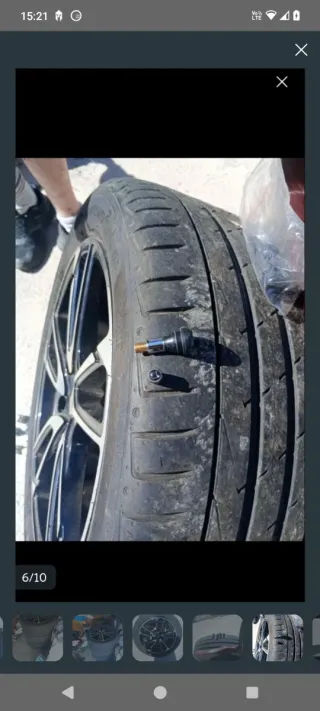 OFERTA. 4 Llantas 18 + 4 Neumáticos 18"