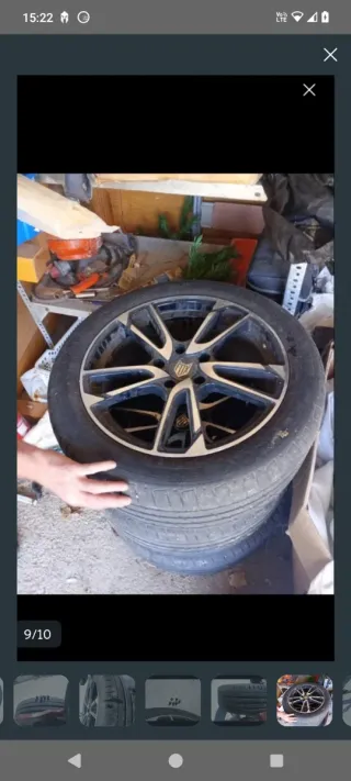 OFERTA. 4 Llantas 18 + 4 Neumáticos 18"