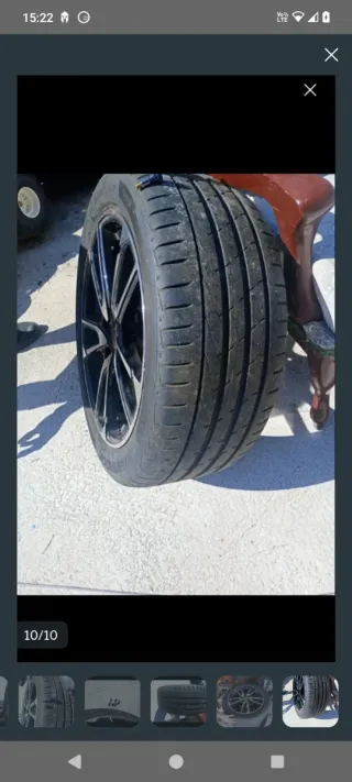 OFERTA. 4 Llantas 18 + 4 Neumáticos 18"